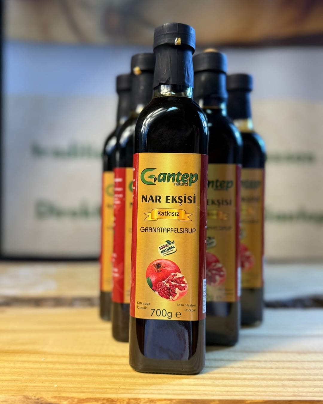Gantep Naturel Nar Ekşisi Granatapfel-Extrakt 700 ml