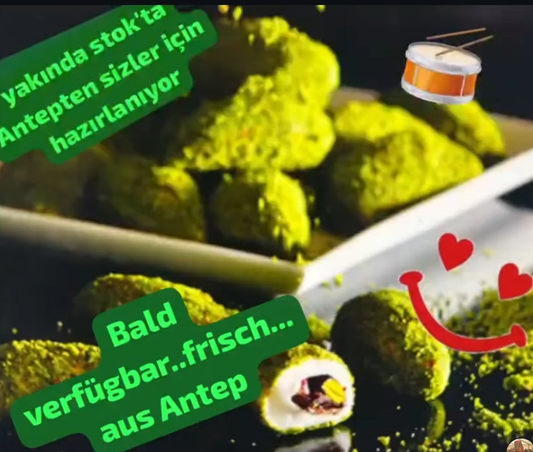 Lokum mit Schokolade gefüllt Pistazien 270 g