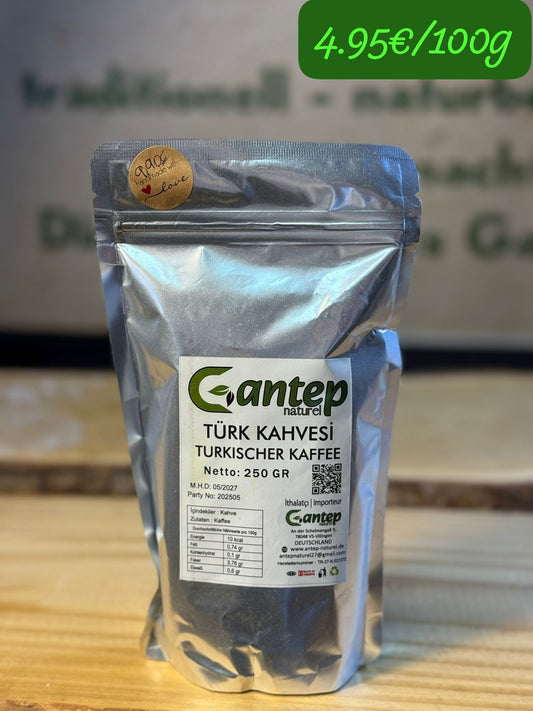 Türkischer Mocca Kaffee 250 g frisch